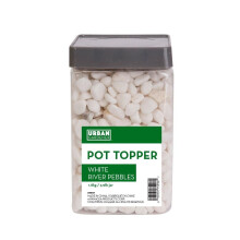 White River Pebbles, Pot Toppers, 1.8Kg