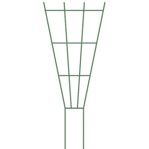 Fan Pot Trellis Green