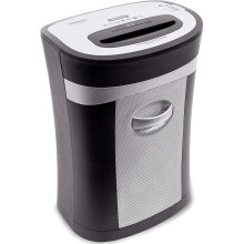 Duronic Paper Shredder PS591 | 16-20x A4 Sheets at a Time | Destroys 1 Credit Card/CD/DVD | Cross Cut | Electric | 33L Bin | GDPR: Protects Against