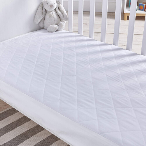 Silentnight Silentnight Safe Nights Quilted Cot Bed Waterproof Mattress Protector