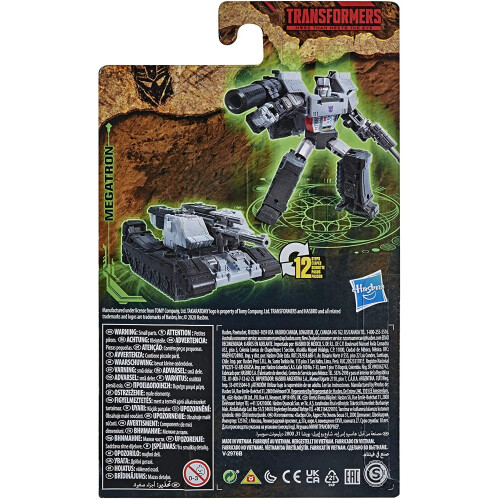 Transformers Transformers Toys Generations Guerra para Cybertron: Kingdom Core Classe WFC-K13 Megatron A    o Figura-Crian  as de 8 anos e mais de 3,5 polegadas 2