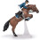 Cavallo da salto ostacoli e il suo cavaliere 5