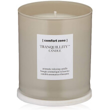 Comfort Zone Tranquillity Candle - 280g - Notes of Vanilla, Rose, Cedarwood - Lasts for 55 Hours - For Wellbeing and Relaxation - Suitable for Vegans