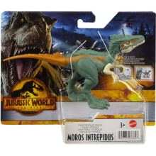 Jurassic World Dominion - Fierce Animals Dinosaurs Moros Intrepidus - Przegubowe dinozaury dla dzieci 18 cm Nowosc Pakiet zwierzat - Zabawka dinozaur