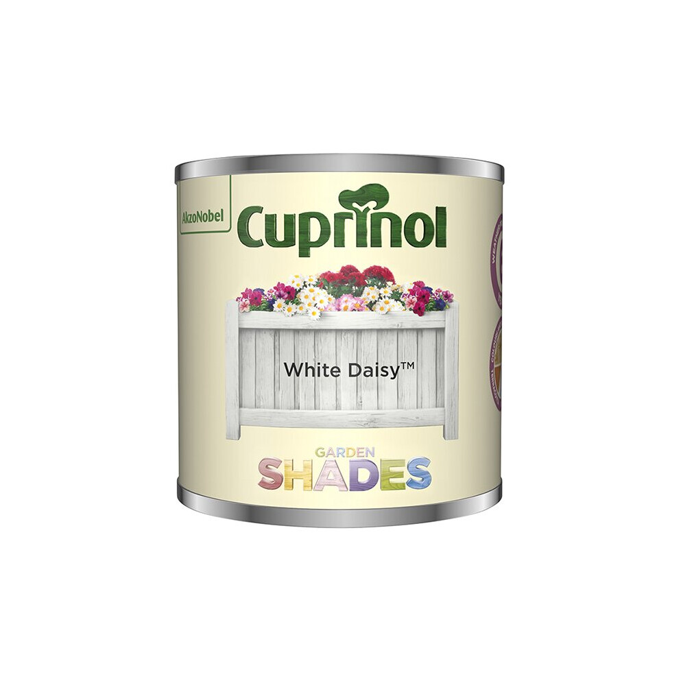 Cuprinol Garden Shades Tester Daisy 125Ml 5356011 White