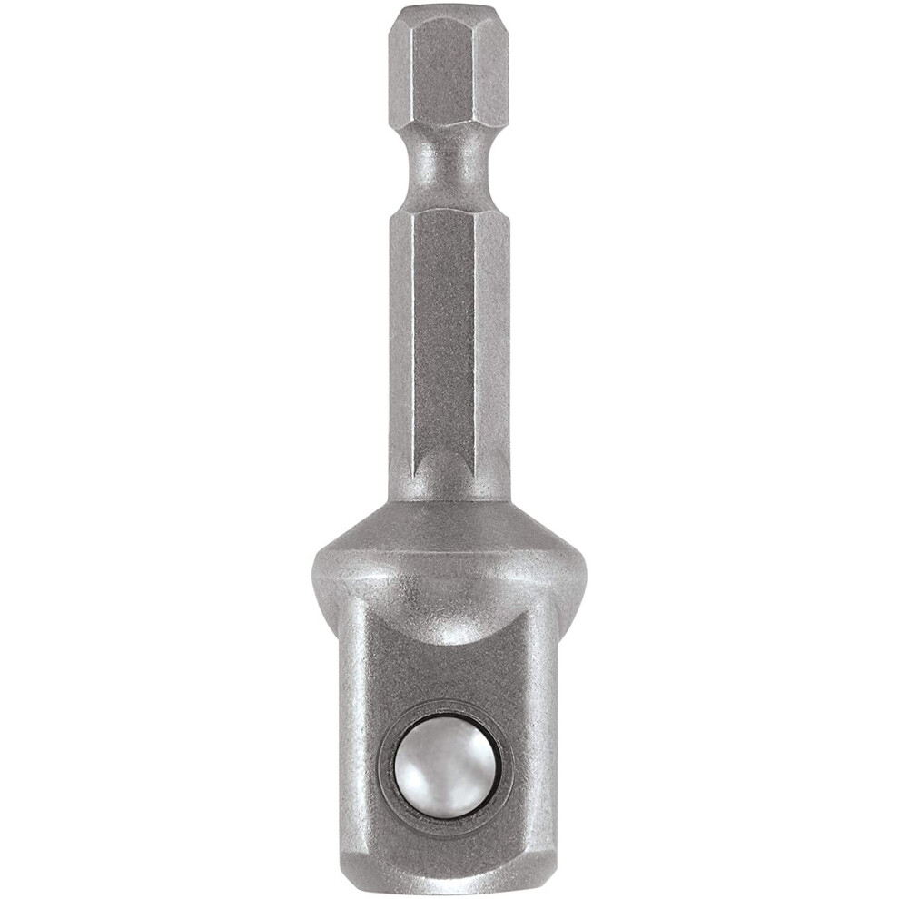 Trend SNAP/SDA/3 1/2" Square Drive Adaptor for Use with 1/2in Mechanics Sockets, Silver