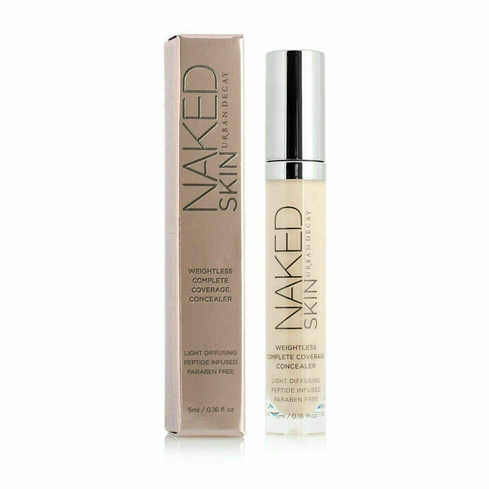 URBAN DECAY NAKED SKIN WEIGHTLESS CONCEALER 5ML FAIR/WARM NEW