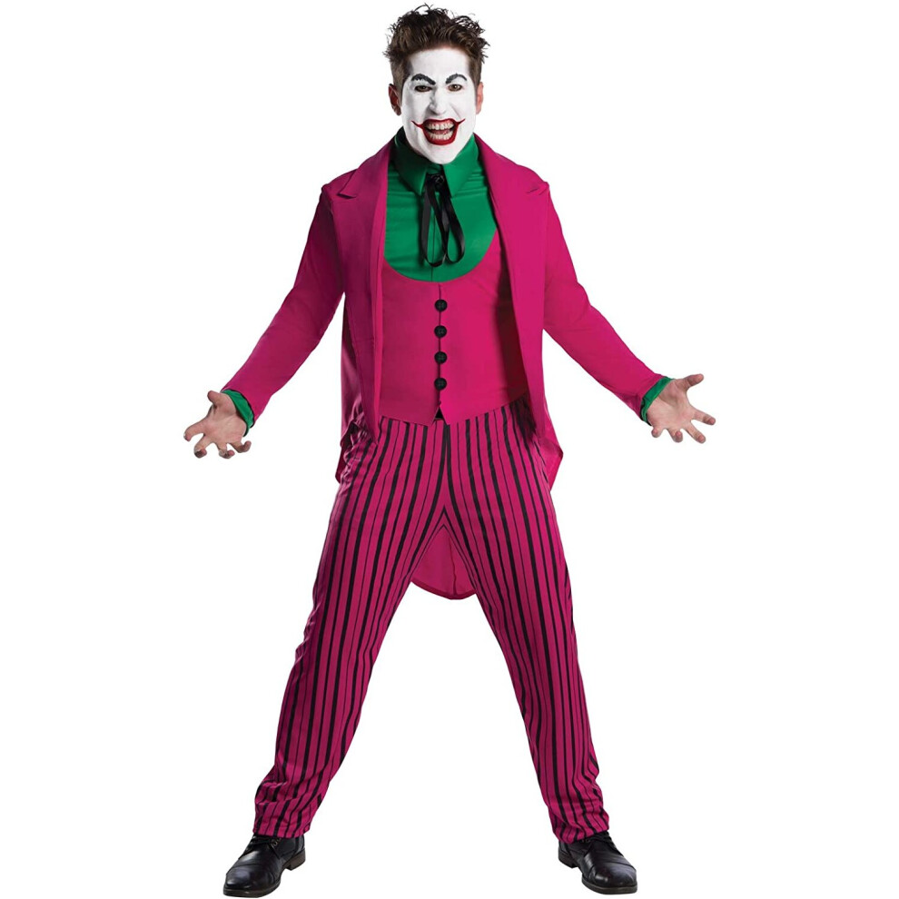 Rubies Rubie's Official Dc Comic The Joker 1966 Version, Super Villain Adult Costume Not,Specified