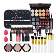FantasyDay 21 Piece Pro Makeup Gift Set Holiday Birthday Beauty Cosmetic Essential Starter Bundle Includes 15 Concealer, 4 Lipstick, 17 Lipgloss,