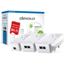 devolo Magic 2–2400 Wi-Fi 5 Next: Whole Home Kit | 4k/ 8k UHD Streaming