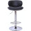 Evre (Black) EVRE Swivel seat Bar Stool with Adjustable Height 2