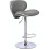Evre (Grey) EVRE Swivel seat Bar Stool with Adjustable Height 1