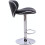 Evre (Black) EVRE Swivel seat Bar Stool with Adjustable Height 4