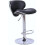 Evre (Black) EVRE Swivel seat Bar Stool with Adjustable Height 1