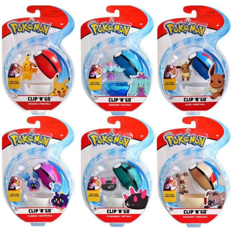 Pokémon Pokemon Clip N Go One Supplied
