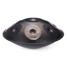 (Grey) Major/D minor 9 Notes Musical Hand Drum Professional Handpan Durable Carbon Steel Tongue Drum