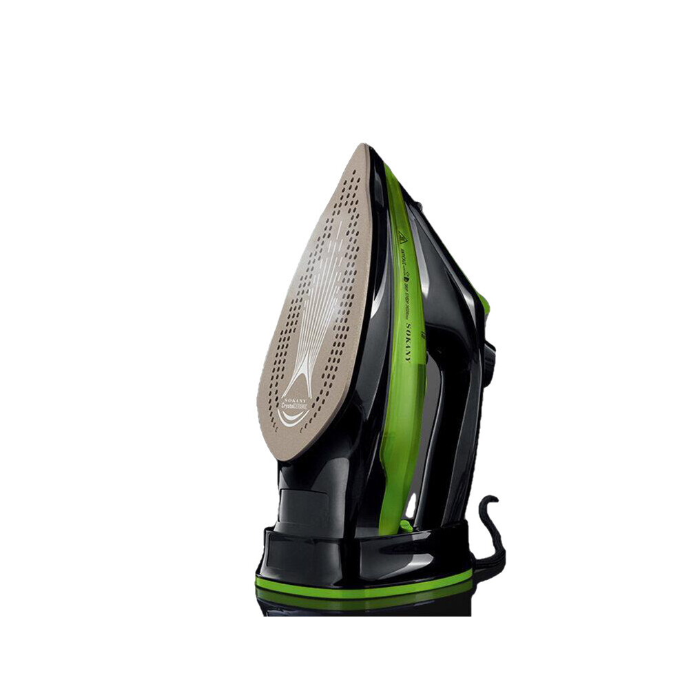 (Green) Handheld Portable Garment Steamer 5 Gear Powerful Clothes Steam Iron Fast Heat-up Fabric Wrinkle Removal