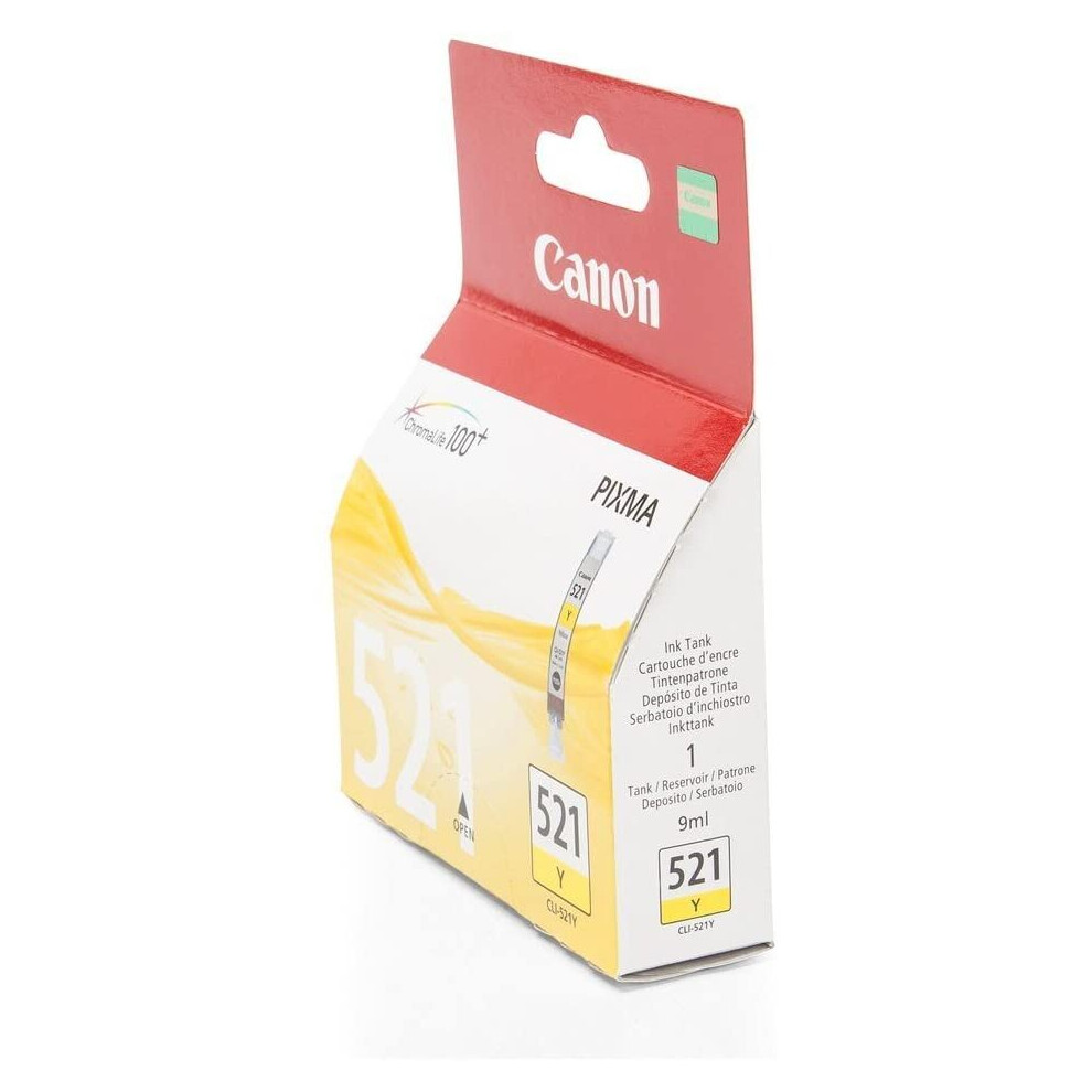 Canon CLI-521Y Ink Cartridge - Yellow