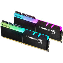 Mémoire PC G.SKILL Trident Z RGB - 16 Go - PC4-32000 / DDR4 4000 Mhz F4-4000C18D-16GTZRB DDR4