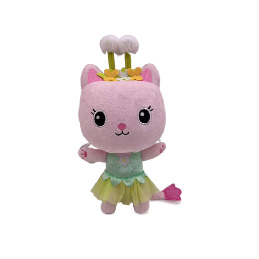 (Flower) Gabby's Dollhouse Pandy Paws Cat Plush Toys Kids Gifts
