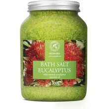 Sea Salt Eucalyptus with Natural Eucalyptus Essential Oil 1300g - Eucalyptus Bath Salts - Best for Good Sleep - Stress Relief - Beauty - Relaxing -