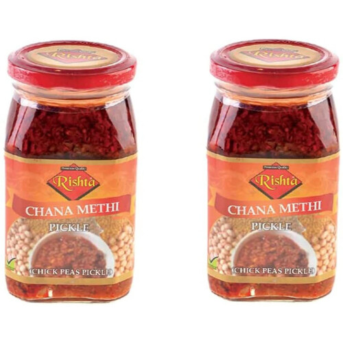 (Pack of 2) Rishta Chana Methi Pickle 400g