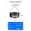 Ranpo LED 100W Solar Light Bulb Solar+USB Charging 3