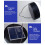Ranpo LED 100W Solar Light Bulb Solar+USB Charging 10