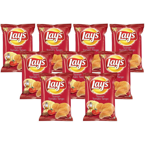 (Pack of 9) Lays Spanish Tomato 50g