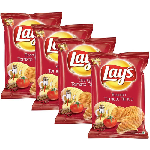 (Pack of 4) Lays Spanish Tomato 50g