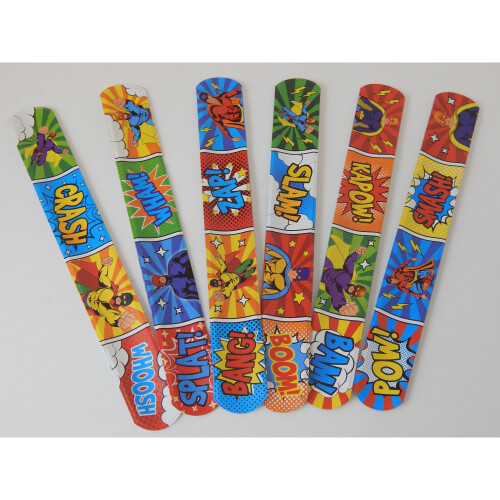 Super Hero snap bands