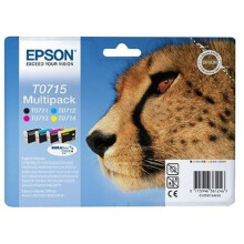 Epson T071540 T071140/240/340/440 4-Pack Inkjet Original Cartridge