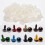 GreenZech 80Pcs 12mm Craft Plastic Colorful Safety Eyes for Teddy Bear Dolls Toy DIY Making Doll Accessories 6