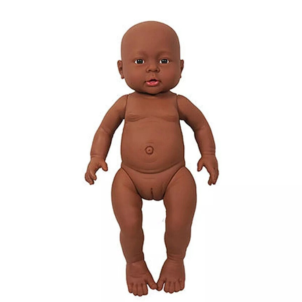 () Unpainted Blank Doll Mold Full Silicone Vinyl Reborn Doll Lifelike Take Care Training Figure Baby Doll Toys