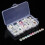 GreenZech 100pcs/box 12mm Doll Eyeballs Half Round Acrylic Eyes for DIY Doll Bear Crafts Toys 7