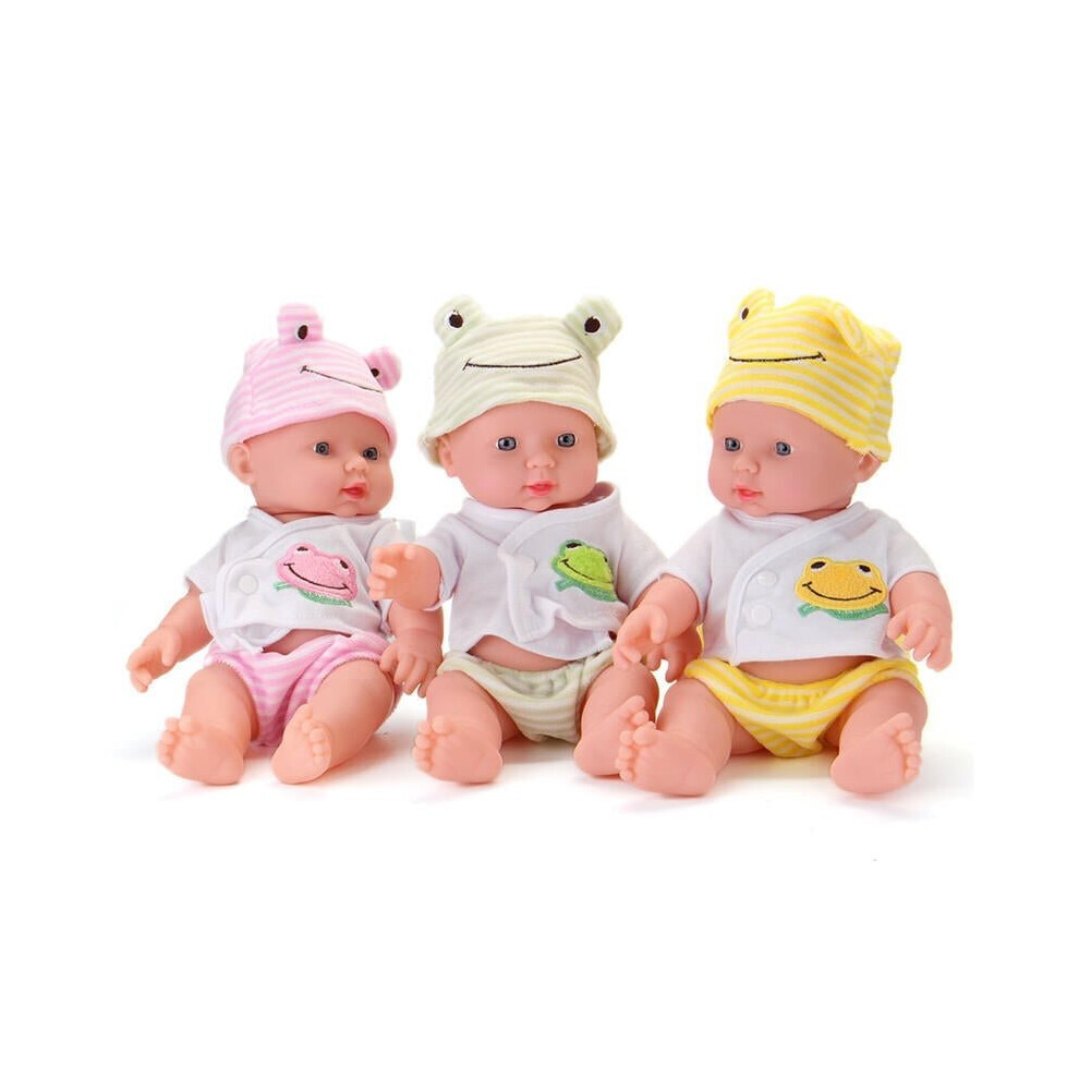 () 30CM Newborn Baby Doll Gift Toy Soft Vinyl Silicone Lifelike Newborn KidsToddler Girl