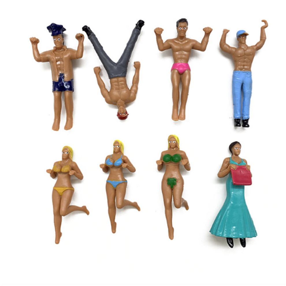 Photos - Doll GreenZech 1PC Simulation Character Cup  Personalized Cartoon  Micro Landscape Cup Hanging Toys 