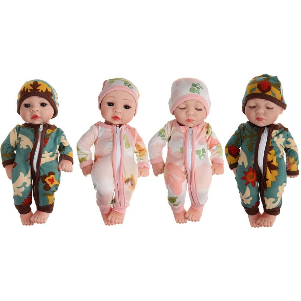 Photos - Doll GreenZech  10 Inch 25CM Silicone Vinyl Soft Flexible Lifelike Reborn Baby  with Clothes Toy for Kids Collection Gift 