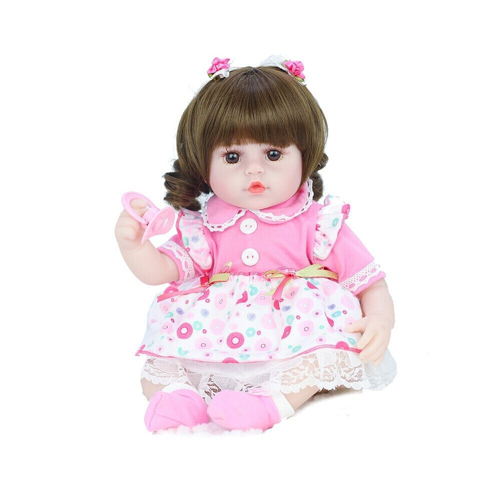 Newborn Doll Handmade Silicone Vinyl Reborn Newborn Dolls Toy Gift