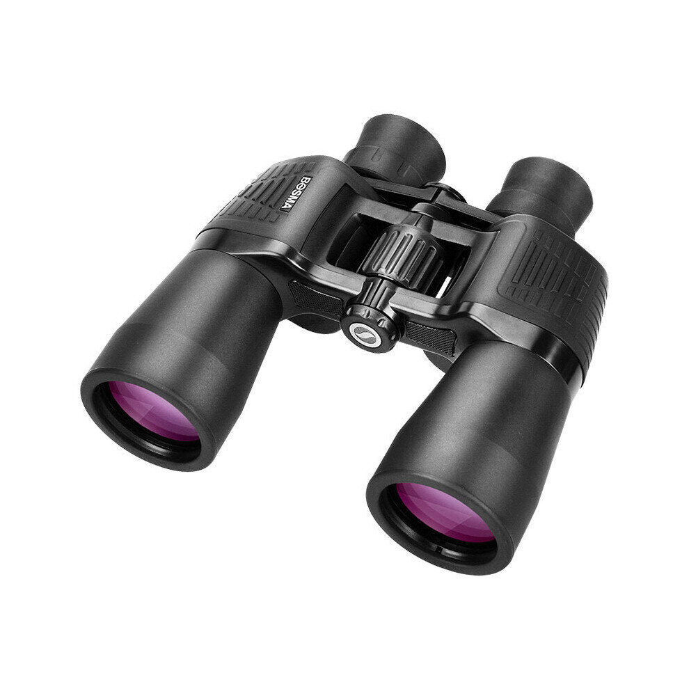 10x50 Binocular Magnification Zoom Professional BAK4 Lens Telescope Outdoor Camping Travel