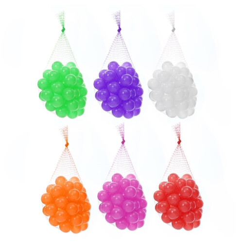 () 50pcs Ocean Ball Toy 5.5cm Soft Plastic Pit Pool Developmental Toys 1