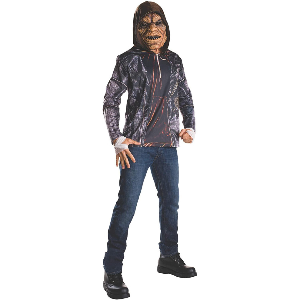 Rubies Rubie's Men's Dc Suicide Squad Killer Croc Costume Kit, Standard, Chest 44", Waist 30 - 34", Inseam 33"