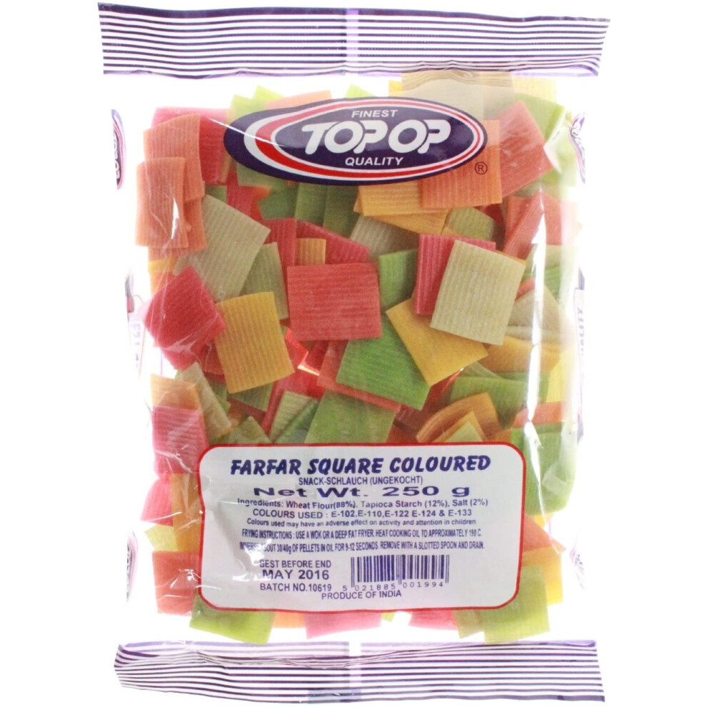 Top-Op Far Far Squares Coloured 250 g