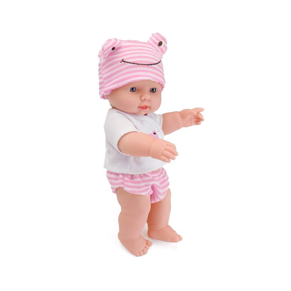 () 30CM Newborn Baby Doll Gift Toy Soft Vinyl Silicone Lifelike Newborn KidsToddler Girl