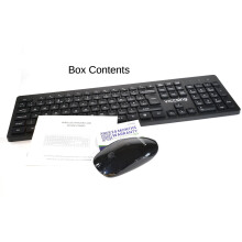 Victsing Wireless Combo Model PC176B Wireless Keyboard Mouse