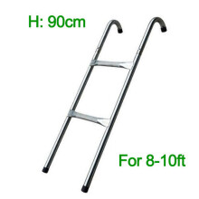(Fit 8-10FT Trampoline) Greenbay Outdoor Garden Patio Trampoline ladder 2 3 Steps Fit 6FT 8FT 10FT 12FT 13FT 14FT 15FT Trampoline