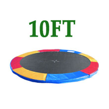 (10FT Tri-colour) Greenbay 6ft 8ft 10ft 12ft 13ft 14ft Replacement Trampoline Surround Pad Foam Safety Guard Spring Cover Padding Pads