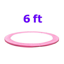 (6FT Pink) Greenbay 6ft 8ft 10ft 12ft 13ft 14ft Replacement Trampoline Surround Pad Foam Safety Guard Spring Cover Padding Pads