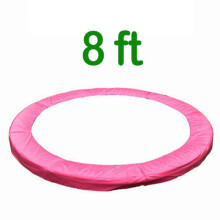 (8FT Pink) Greenbay 6ft 8ft 10ft 12ft 13ft 14ft Replacement Trampoline Surround Pad Foam Safety Guard Spring Cover Padding Pads