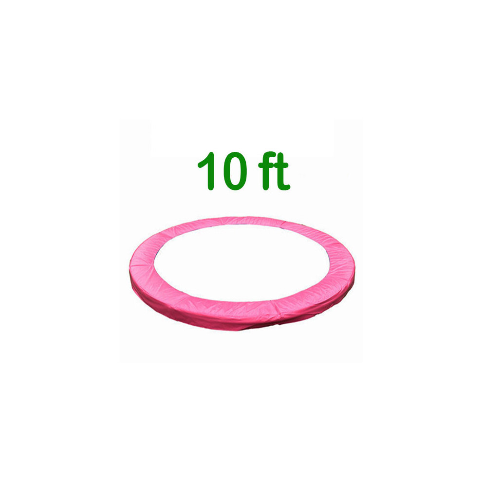 (10FT Pink) Greenbay 6ft 8ft 10ft 12ft 13ft 14ft Replacement Trampoline Surround Pad Foam Safety Guard Spring Cover Padding Pads